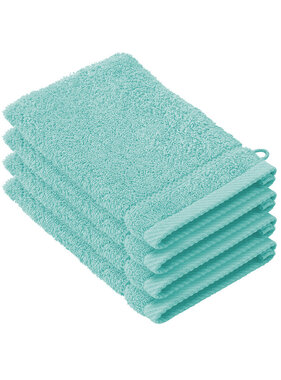 De Witte Lietaer Washandjes Stephanie Plume set 4 stuks Katoen
