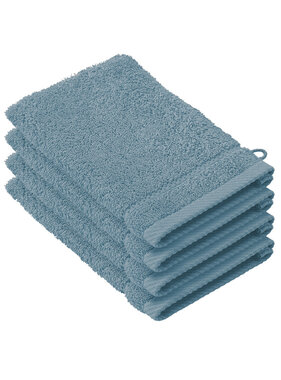 De Witte Lietaer Stephanie Arctic Washcloths Set of 4 Cotton