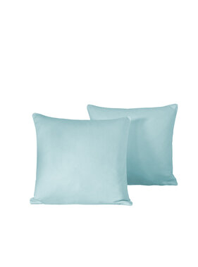 De Witte Lietaer Set Kussenslopen Olivia Sea Angel 40 x 40 cm 2 stuks Katoen Satijn