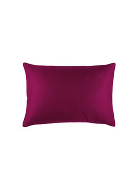 De Witte Lietaer Kussensloop Olivia Beet Red 50 x 70 cm Katoen Satijn