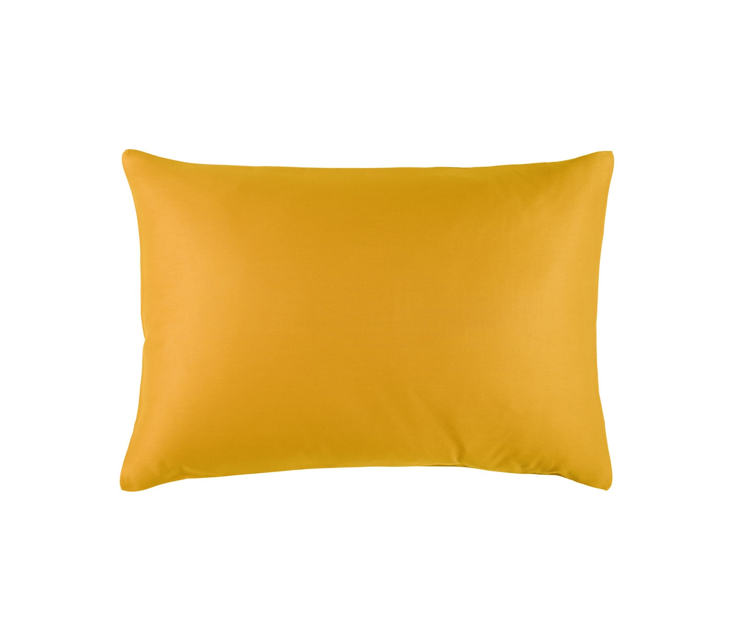 De Witte Lietaer Kussensloop Golden Yellow - 50 x 70 cm - Geel - Katoen Satijn