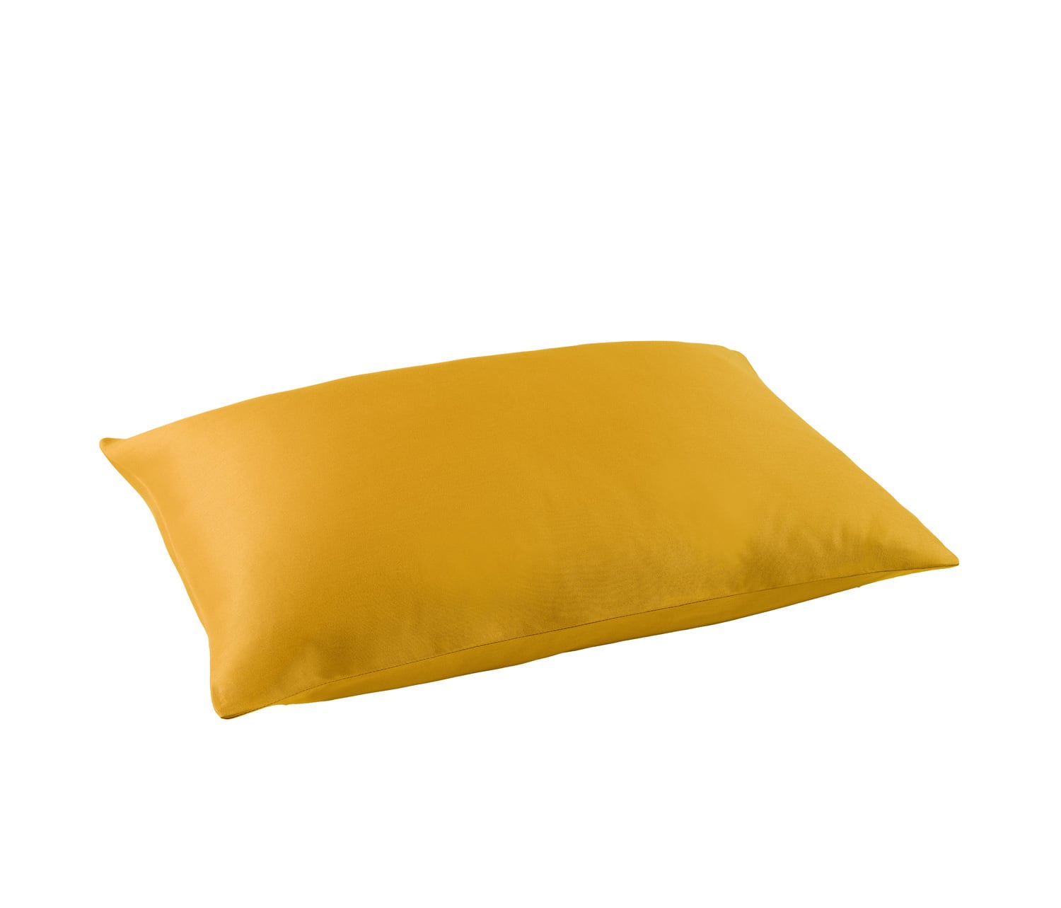 De Witte Lietaer Kussensloop Golden Yellow - 50 x 70 cm - Geel - Katoen Satijn