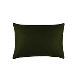 De Witte Lietaer Kussensloop Olivia Khaki - 50 x 70 cm - Groen - Katoen Satijn