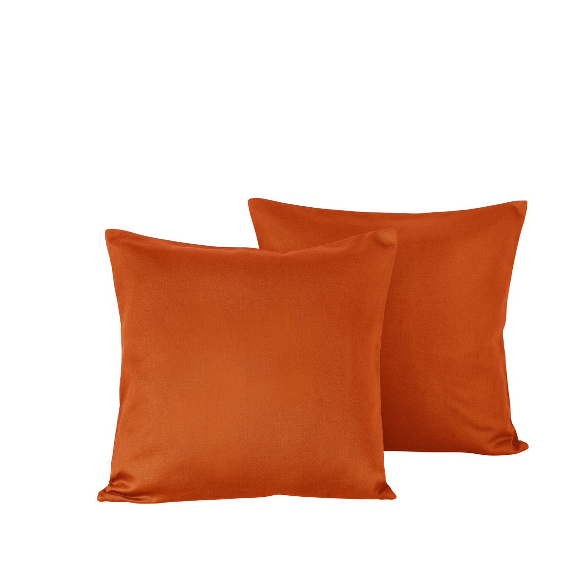 De Witte Lietaer Olivia Rooibos Pillowcase - 50 x 70 cm - Orange - Cotton Satin