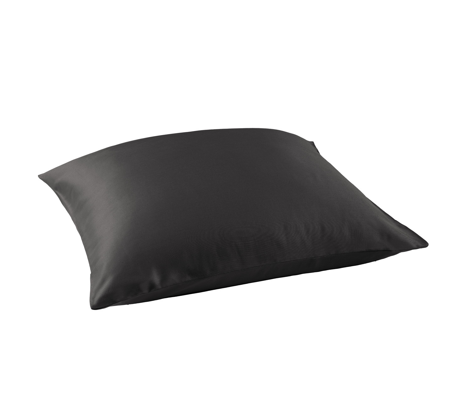 De Witte Lietaer Kussensloop Olivia Ebony - 60 x 70 cm - Zwart - Katoen Satijn