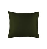 De Witte Lietaer Kussensloop Olivia Khaki - 60 x 70 cm - Groen - Katoen Satijn