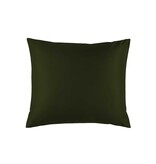 De Witte Lietaer Olivia Khaki Pillowcase - 60 x 70 cm - Green - Cotton Satin
