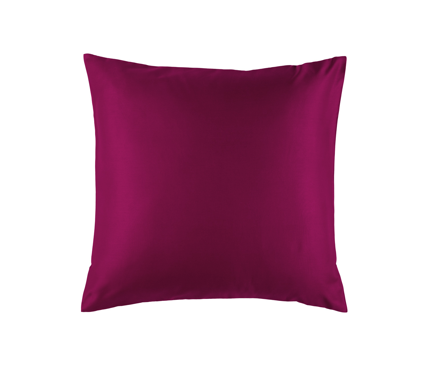 De Witte Lietaer Pillowcase Olivia Beet Red - 63 x 63 cm - Red - Cotton Satin