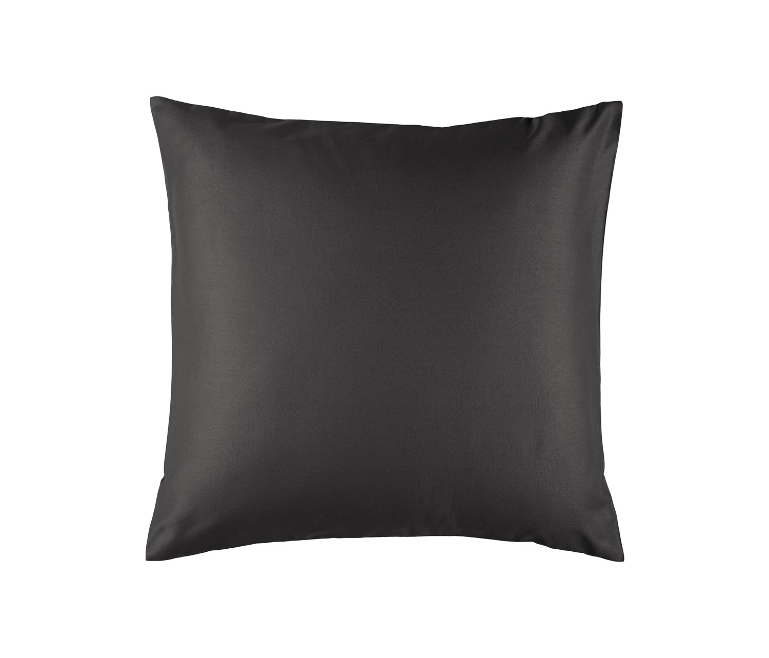 De Witte Lietaer Olivia Ebony Pillowcase - 63 x 63 cm - Black - Cotton Satin
