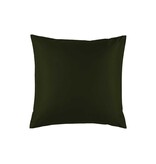 De Witte Lietaer Olivia Kahki Pillowcase - 63 x 63 cm - Green - Cotton Satin