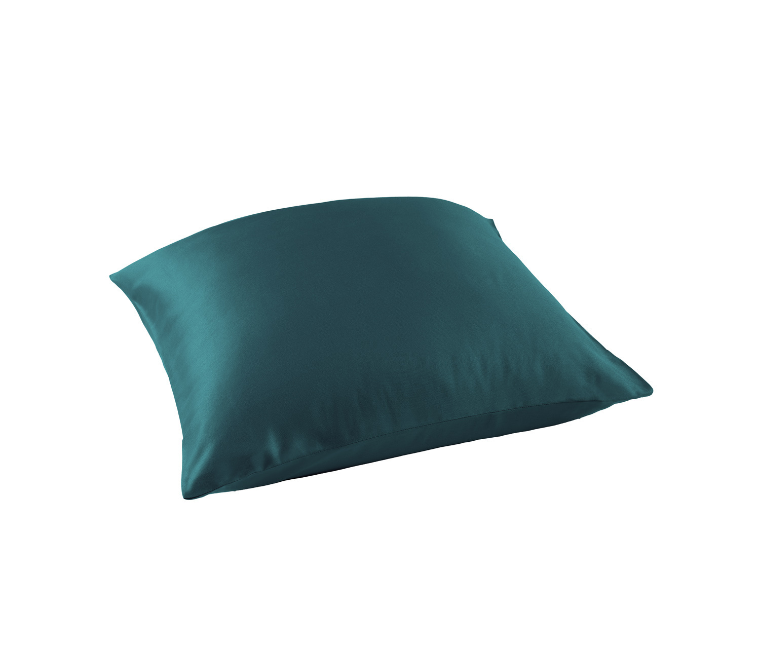 De Witte Lietaer Kussensloop Olivia Lake Green - 63 x 63 cm - Groen - Katoen Satijn