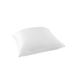 De Witte Lietaer Olivia Decorative Pillowcase - White - 63 x 63 cm - Cotton Satin