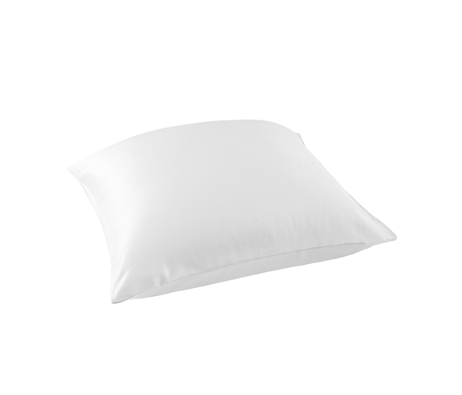 De Witte Lietaer Sierkussensloop Olivia - Wit - 63 x 63 cm - Katoen Satijn