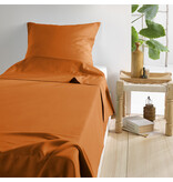 De Witte Lietaer Olivia Copper Sheet Set - Single - 180 x 280 cm - Satin Cotton