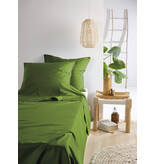 De Witte Lietaer Sheet set Olivia Cactus - 280 x 280 cm + 2x 60 x 70 cm - Satin cotton