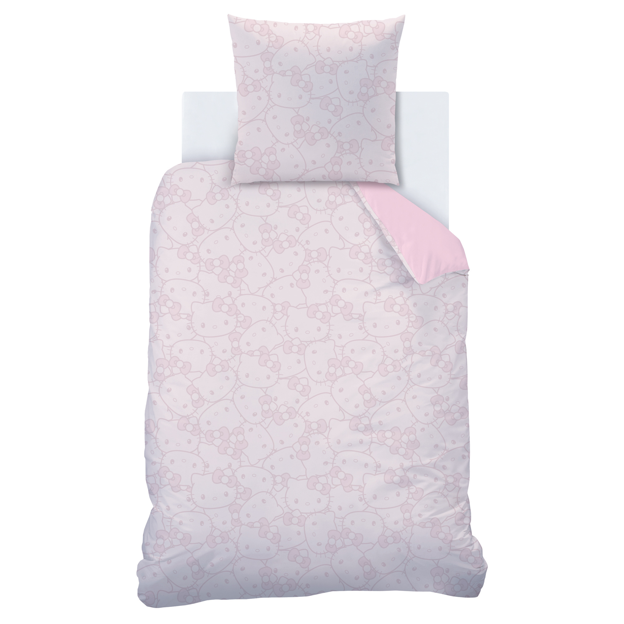 Hello Kitty Duvet cover Cute - 140 x 200 + 63 x 63 cm - Cotton