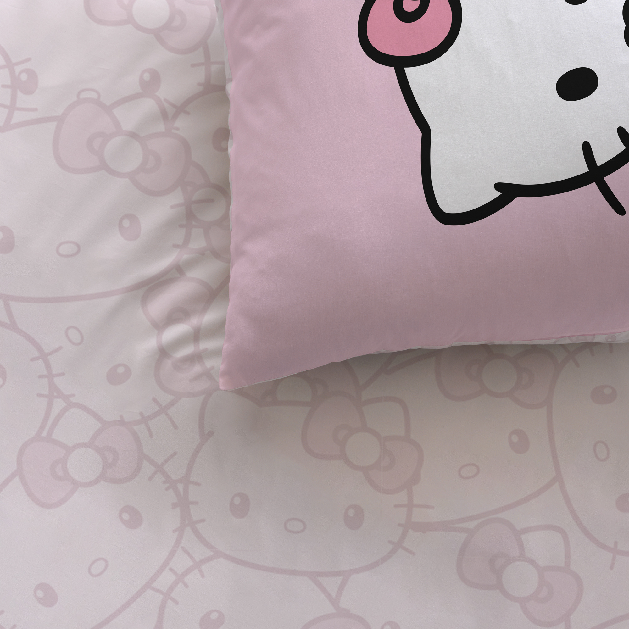 Hello Kitty Duvet cover Cute - 140 x 200 + 63 x 63 cm - Cotton