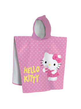 Hello Kitty Poncho Milkshake 60x120cm