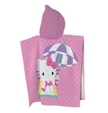 Hello Kitty Poncho Milkshake -  60 x 120 cm - Katoen