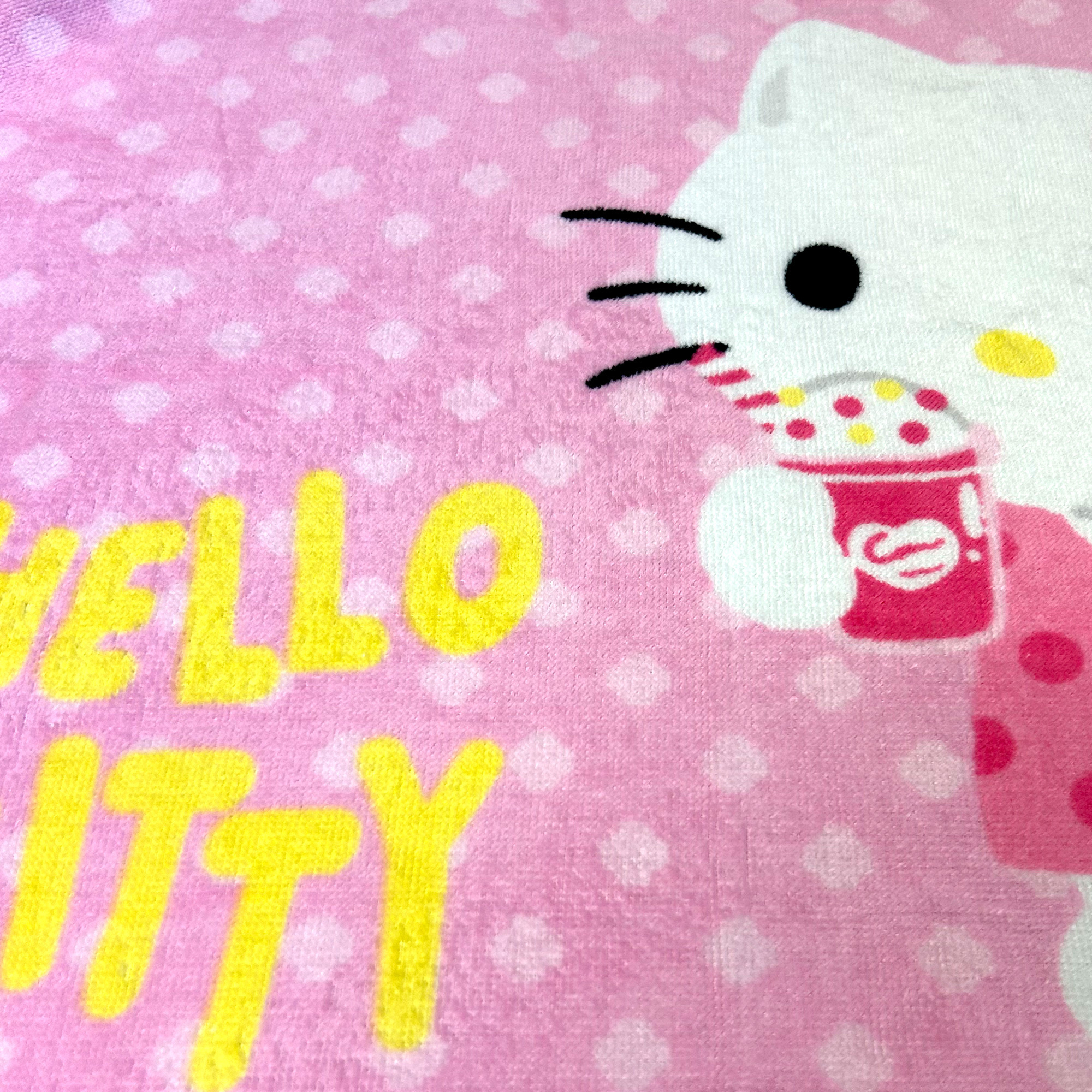 Hello Kitty Poncho Milkshake - 60 x 120 cm - Cotton