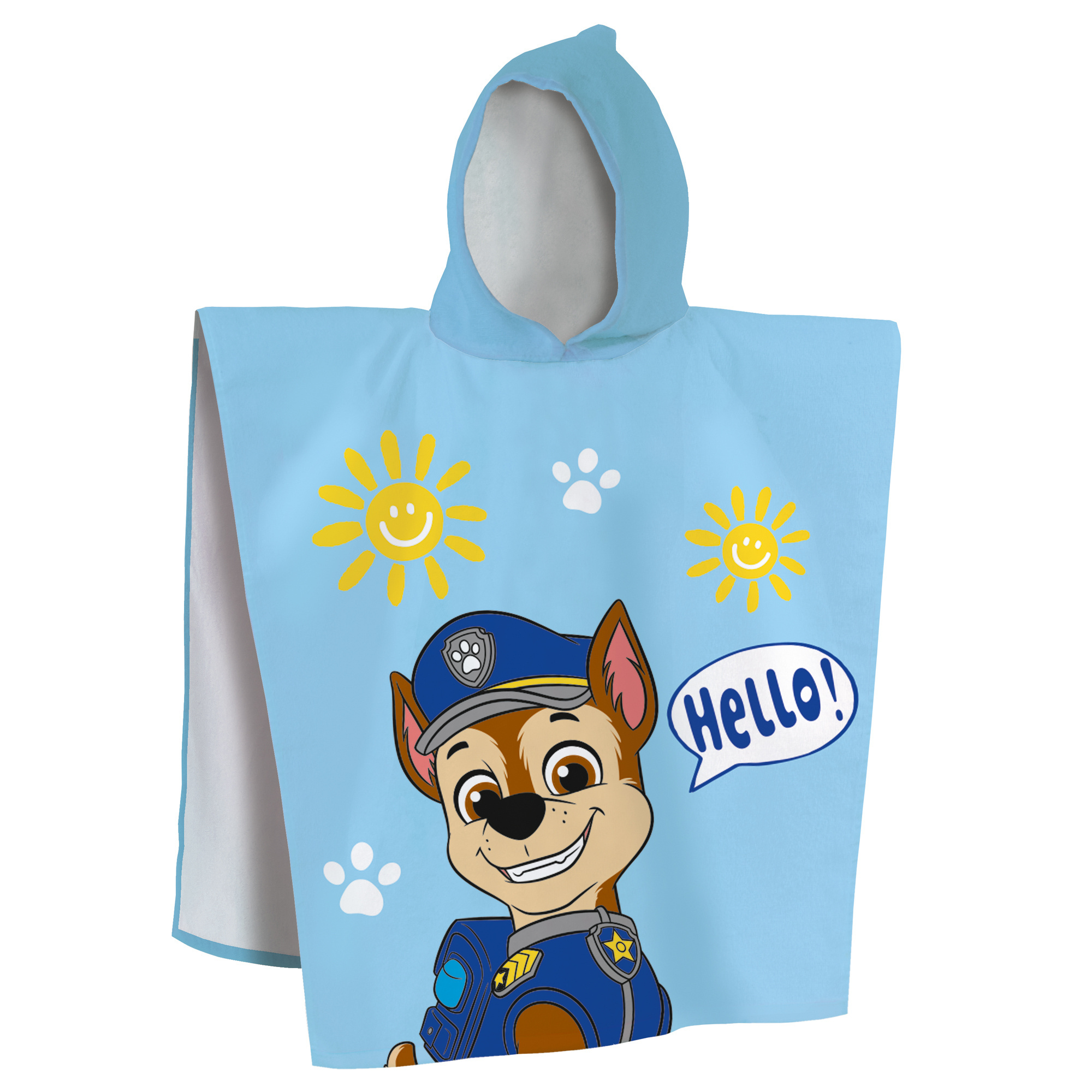 Paw Patrol Poncho Enjoy - 60 x 120 cm - Cotton
