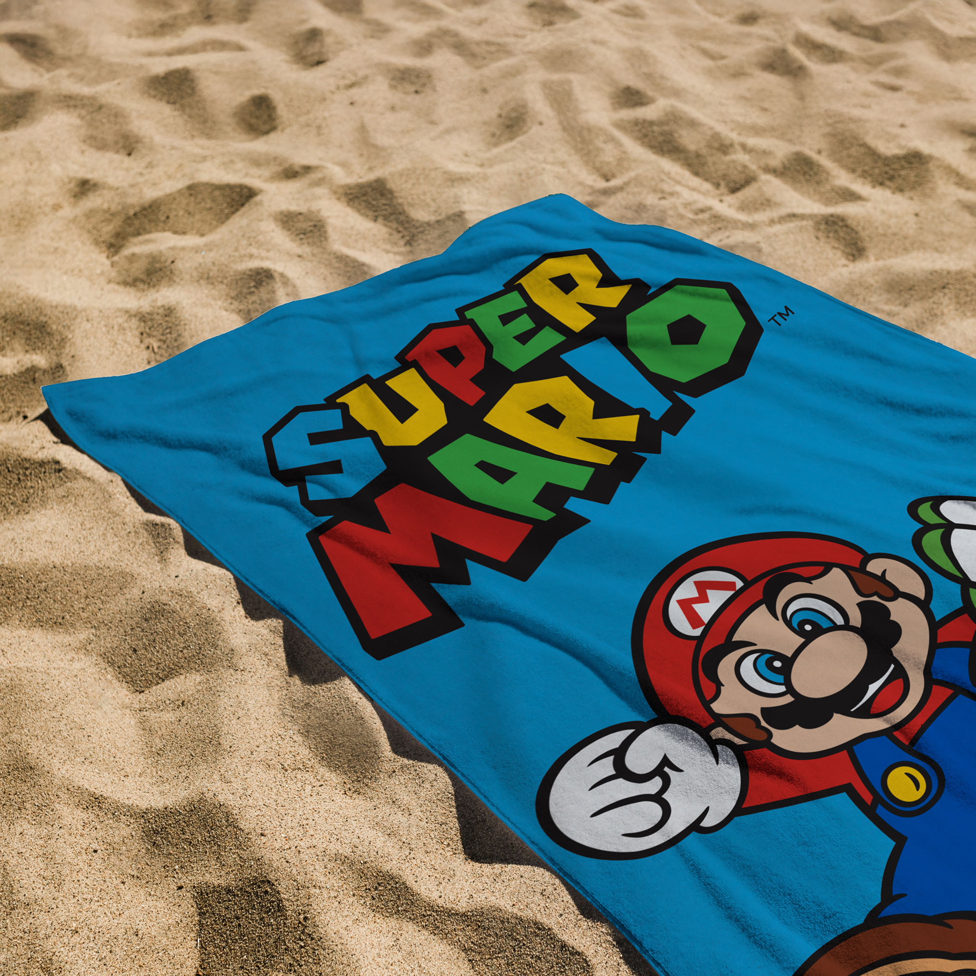 Super Mario Yoshi beach towel - 70 x 120 cm - Cotton