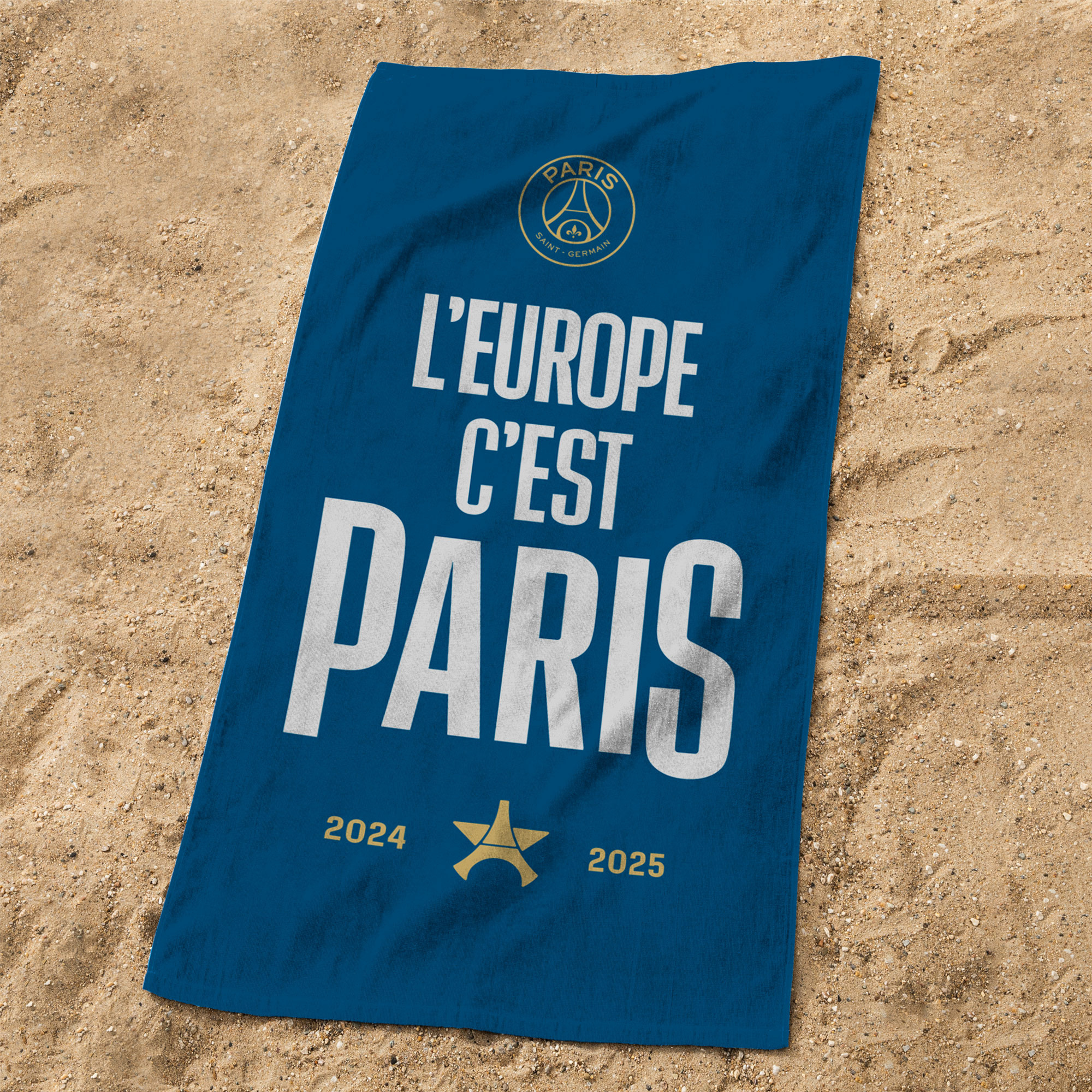 Paris Saint Germain Strandlaken Nation - 75 x 150 cm - Katoen
