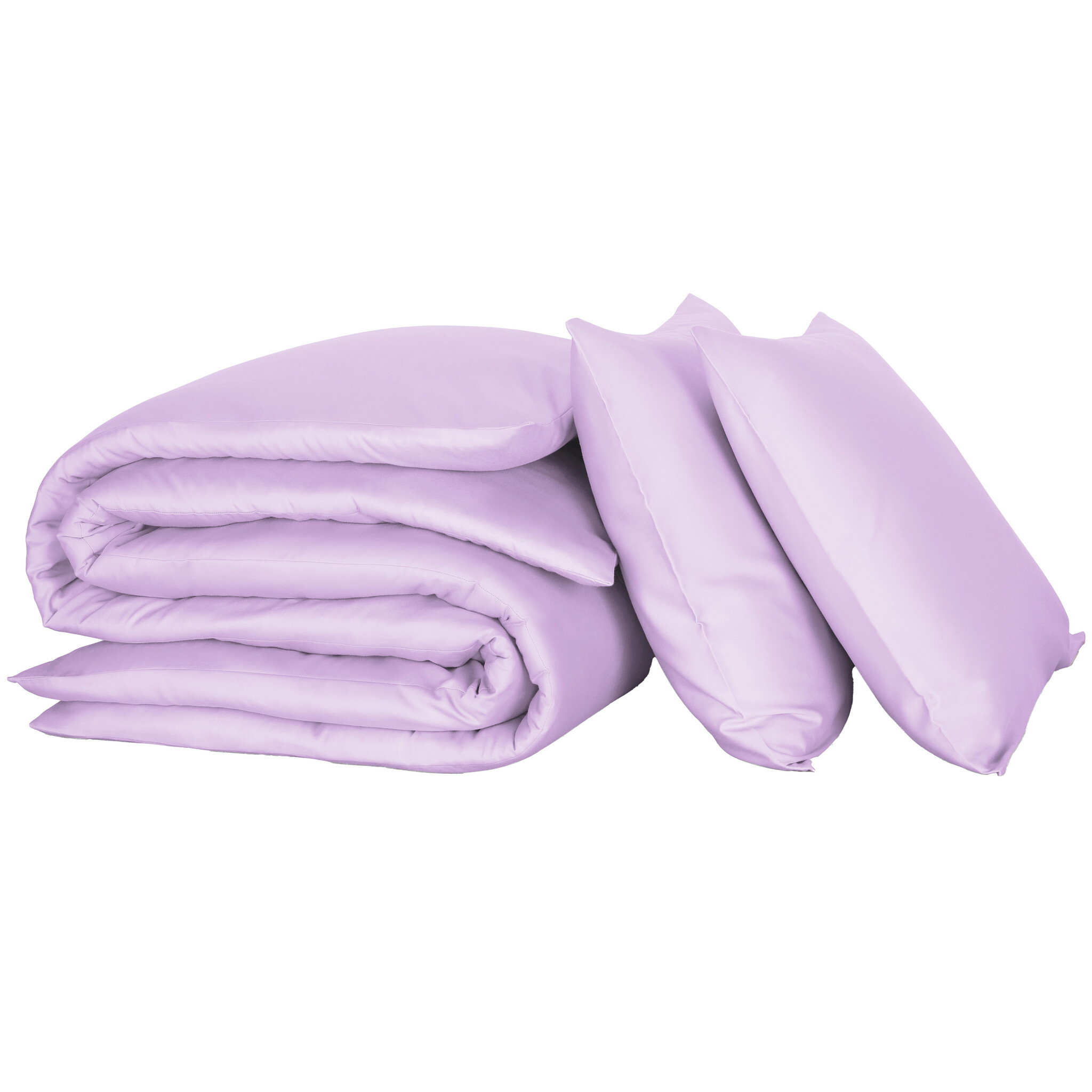 De Witte Lietaer Olivia Duvet Cover - 260 x 240 cm - Lilac - Cotton Satin