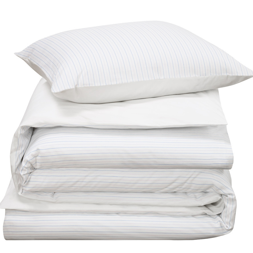 De Witte Lietaer Duvet Cover Lola Sky Blue - 140 x 200/220 + 60 x 70 cm - Cotton Percale