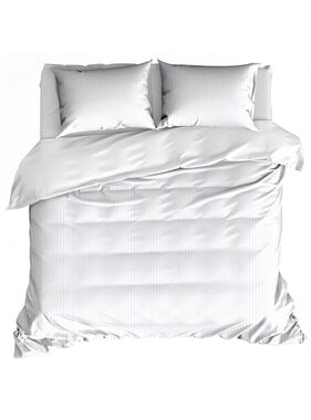 De Witte Lietaer Dekbedovertrek Lola Sky Blue 200 x 200/220 +  (2) 60 x 70 cm Katoen Percal