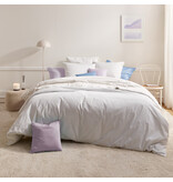 De Witte Lietaer Dekbedovertrek Lola Sky Blue - 200 x 200/220 + (2x) 60 x 70 cm - Katoen Percal