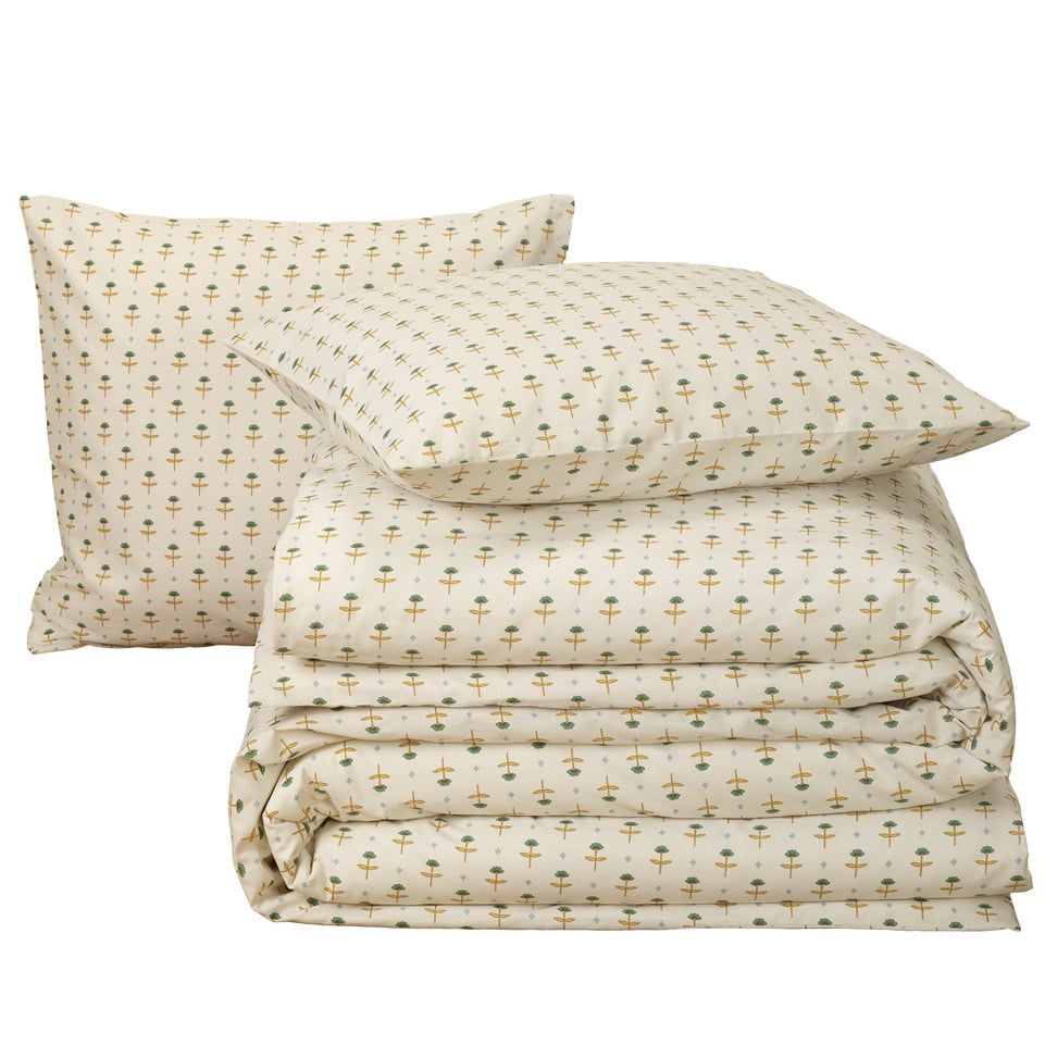 Moodit Dekbedovertrek Odil Sandflower - 200 x 200/220 + 2x 60 x 70 cm - Katoen
