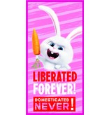 The Secret Life of Pets Liberated - Beach towel - 70 x 140 cm - Pink