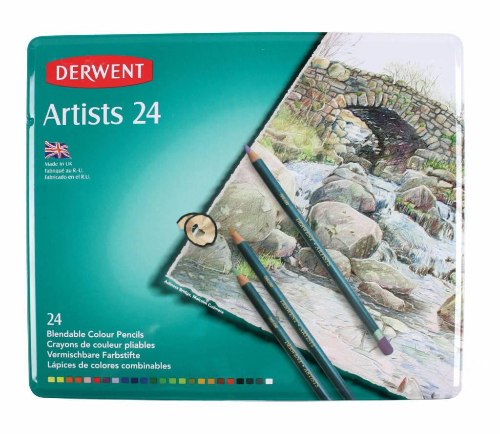 Derwent Artists Lápices 24 Tin