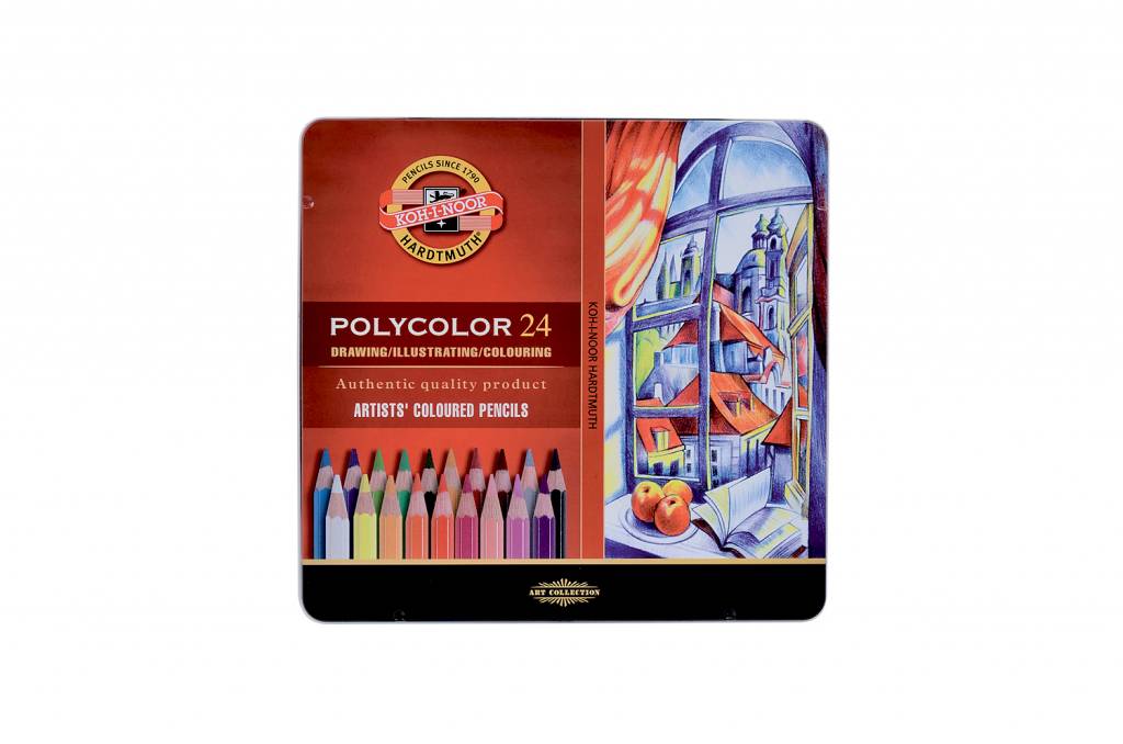 Koh I Noor Polycolor Kleurpotlood 3824 24 Potloden koh i noor kopen in de aanbieding