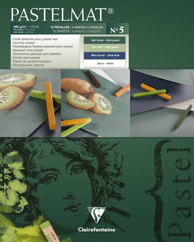 Clairfontaine Pastelmat Nr5 24X30Cm 360 Gram clairfontaine kopen in de aanbieding