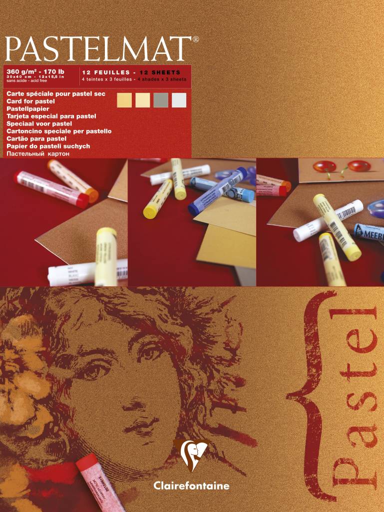 Clairfontaine Pastelmat Nr1 30X40Cm 360 Gram clairfontaine kopen in de aanbieding