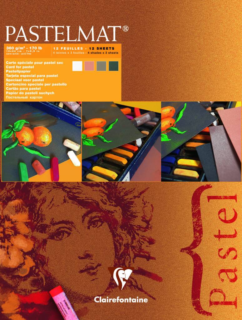 Clairfontaine Pastelmat No2 18X24Cm 360 Gram clairfontaine kopen in de aanbieding