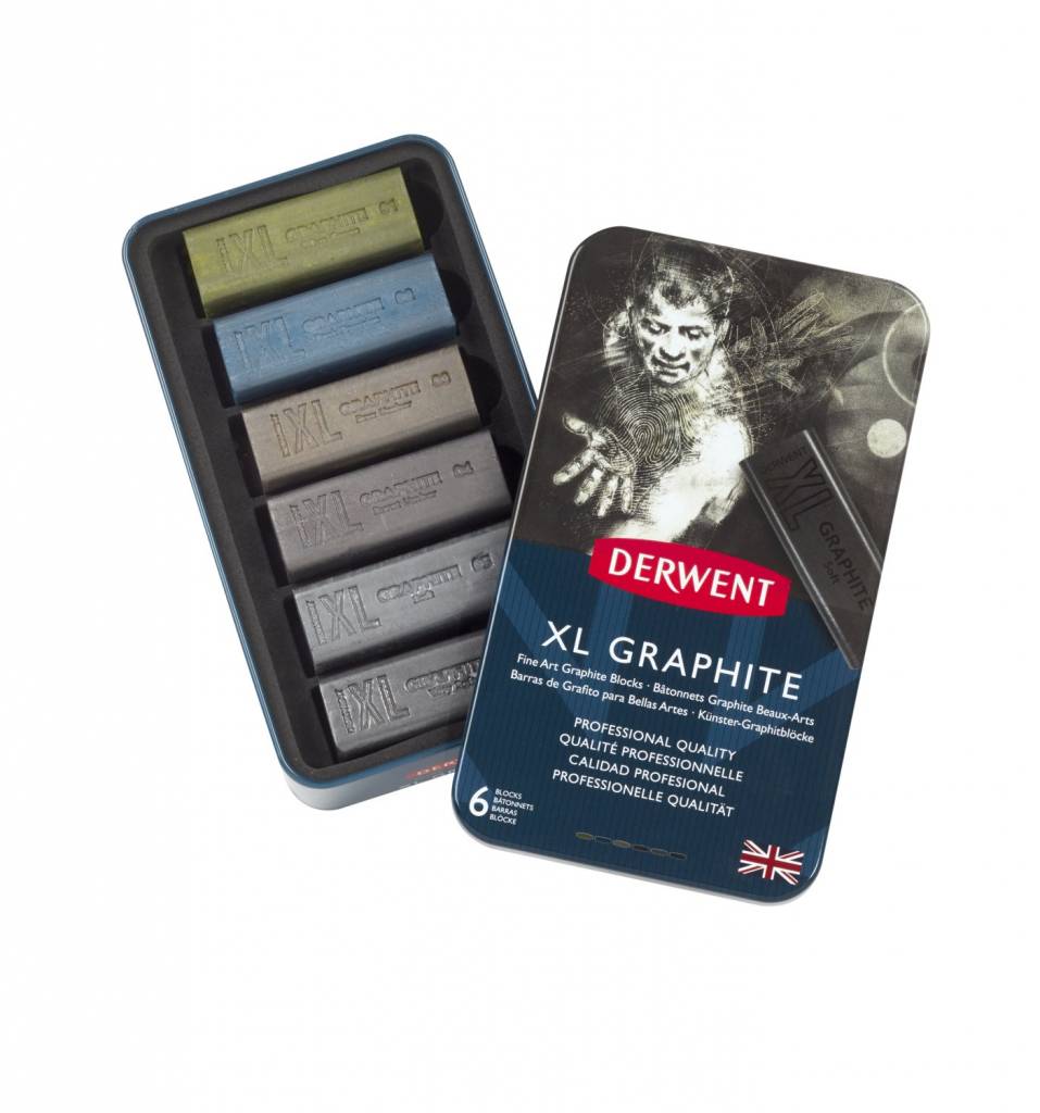 Derwent Xl Graphite 6 In Een Blik derwent kopen in de aanbieding