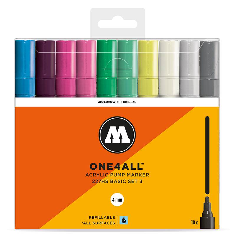 Molotow 227Hs Basic Set 3 10Pc molotow kopen in de aanbieding