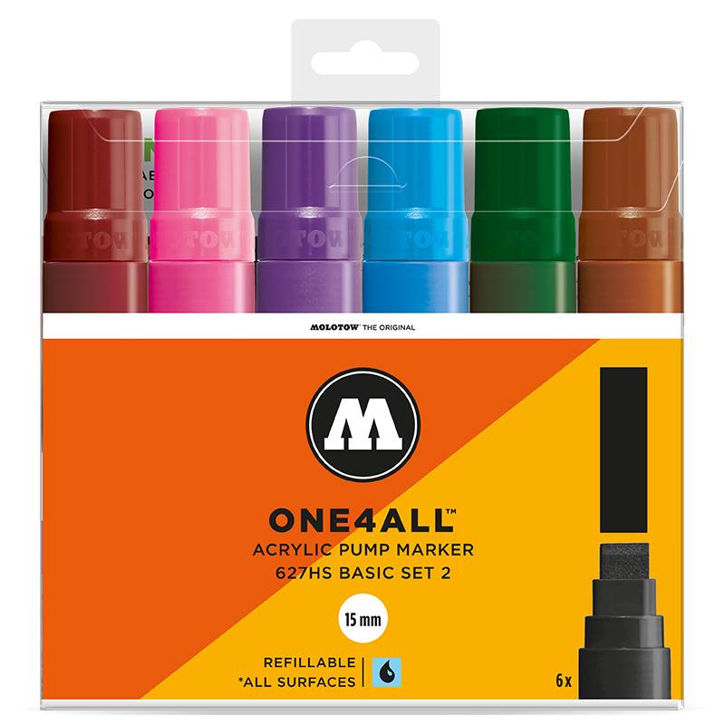 Molotow One4all Color Chart