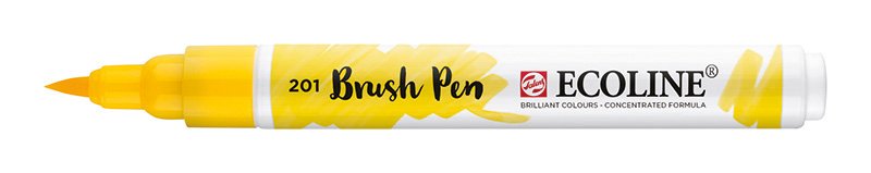 Talens Ecoline Brushpen Lichtgeel talens kopen in de aanbieding Talens Ecoline Brushpen Lichtgeel talens kopen in de aanbieding