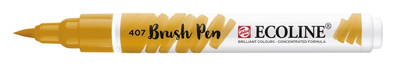 Talens Ecoline Brushpen Donkere Oker talens kopen in de aanbieding