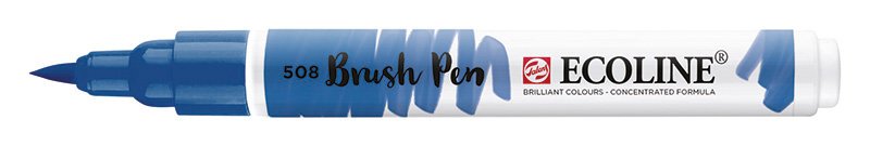 Talens Ecoline Brushpen Pruisisch Blauw talens kopen in de aanbieding