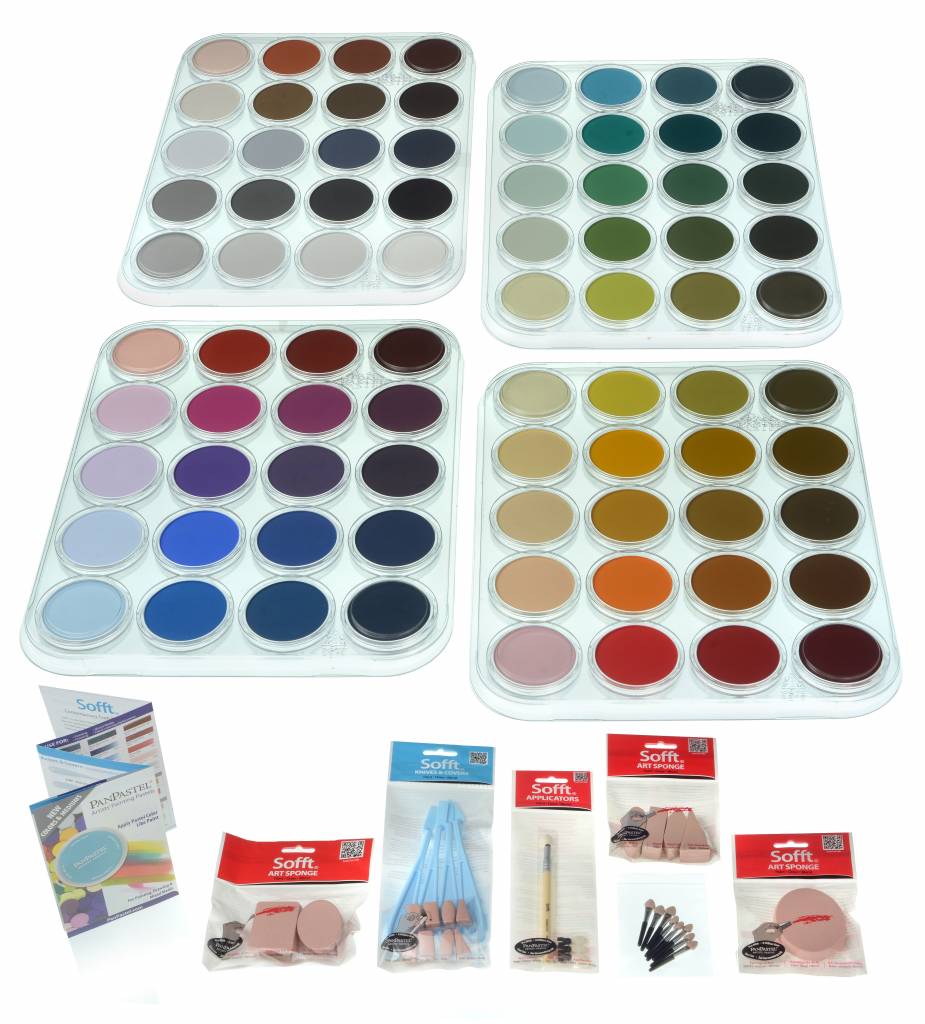 Panpastel Set Met 80 Kleuren panpastel kopen in de aanbieding