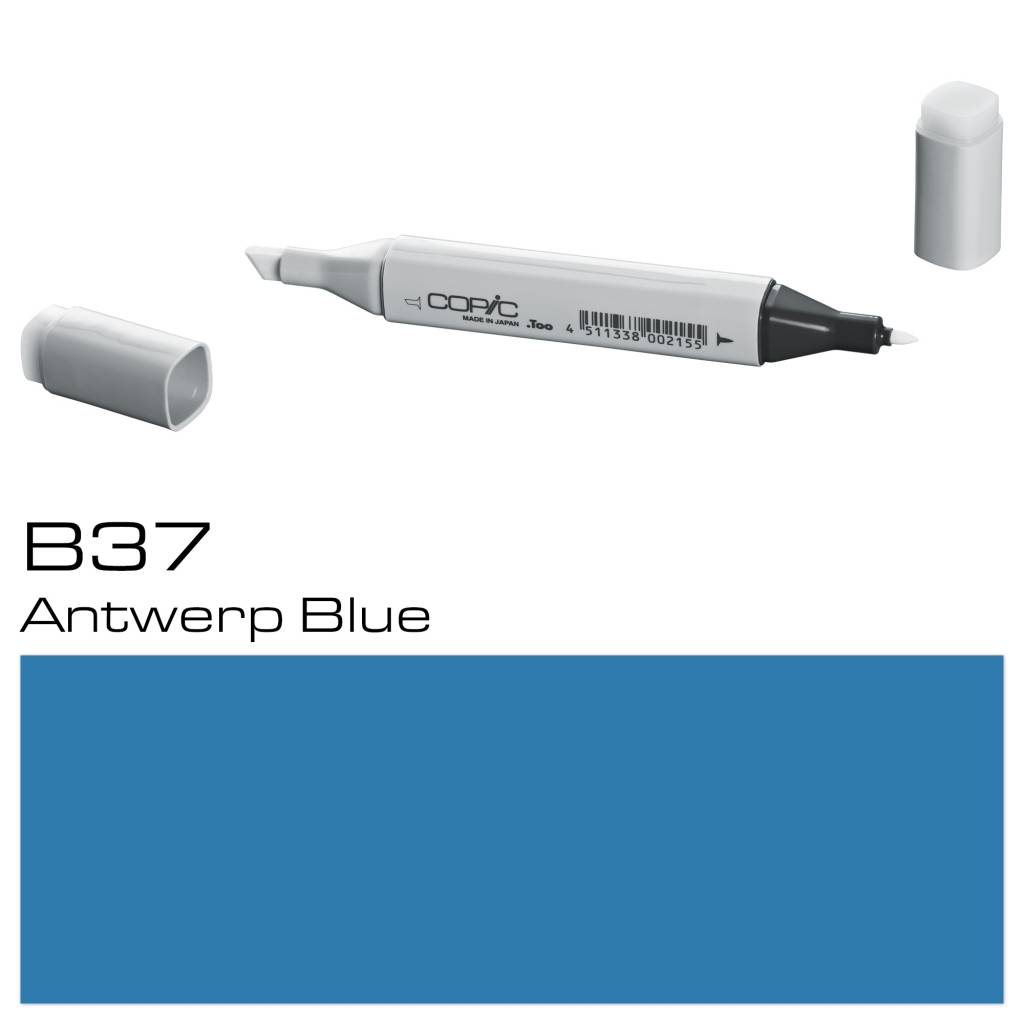 Copic Classic Marker B37 Antwerp Blue copic kopen in de aanbieding