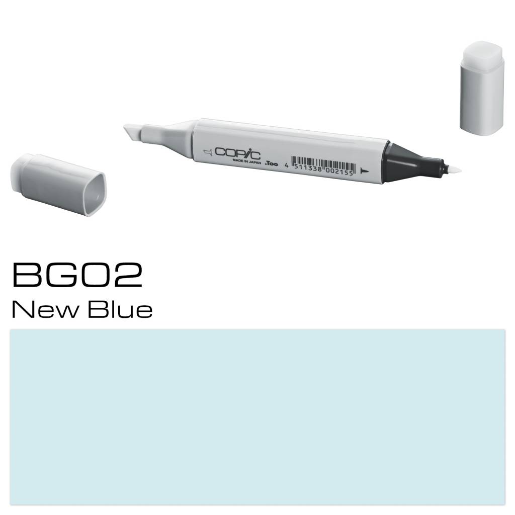 Copic Classic Marker Bg02 Nieuw Blauw copic kopen in de aanbieding