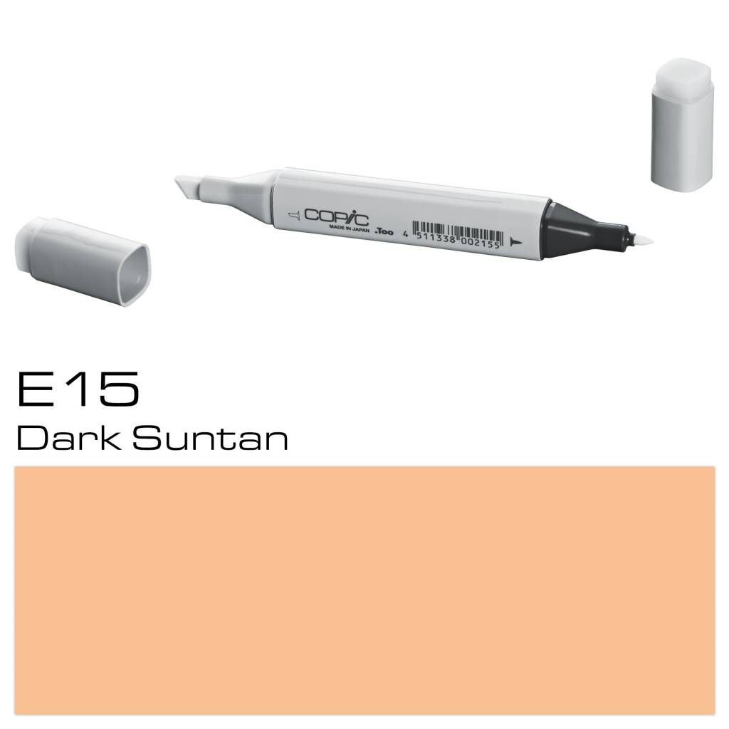 Copic Classic Marker E15 Dark Suntan copic kopen in de aanbieding Copic Classic Marker E15 Dark Suntan copic kopen in de aanbieding