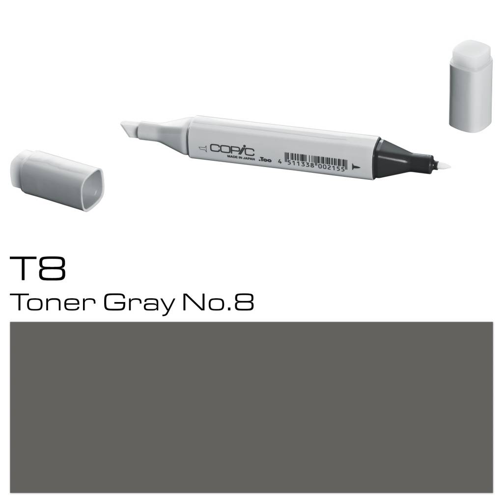 Copic Classic Marker T8 Toner Grey No 8 copic kopen in de aanbieding