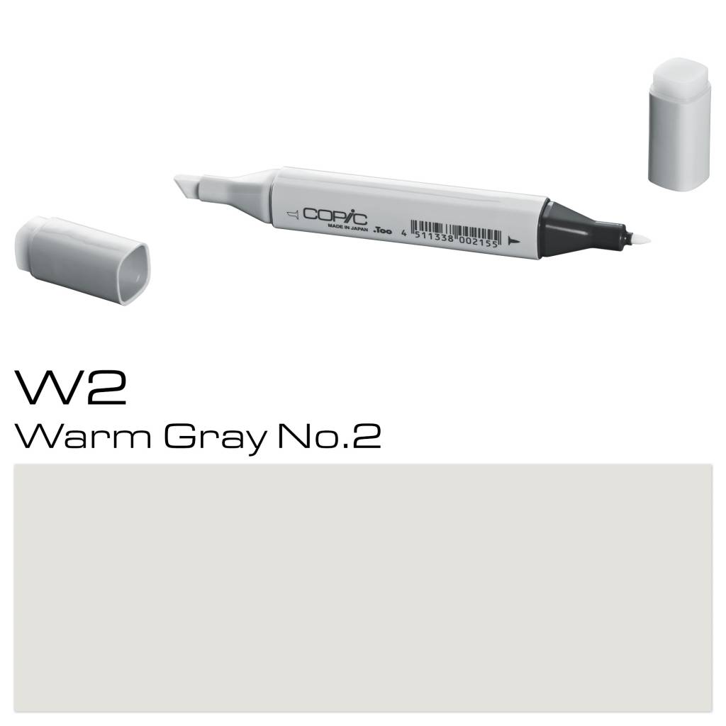 Copic Classic Marker W2 Warm Grey No 2 copic kopen in de aanbieding